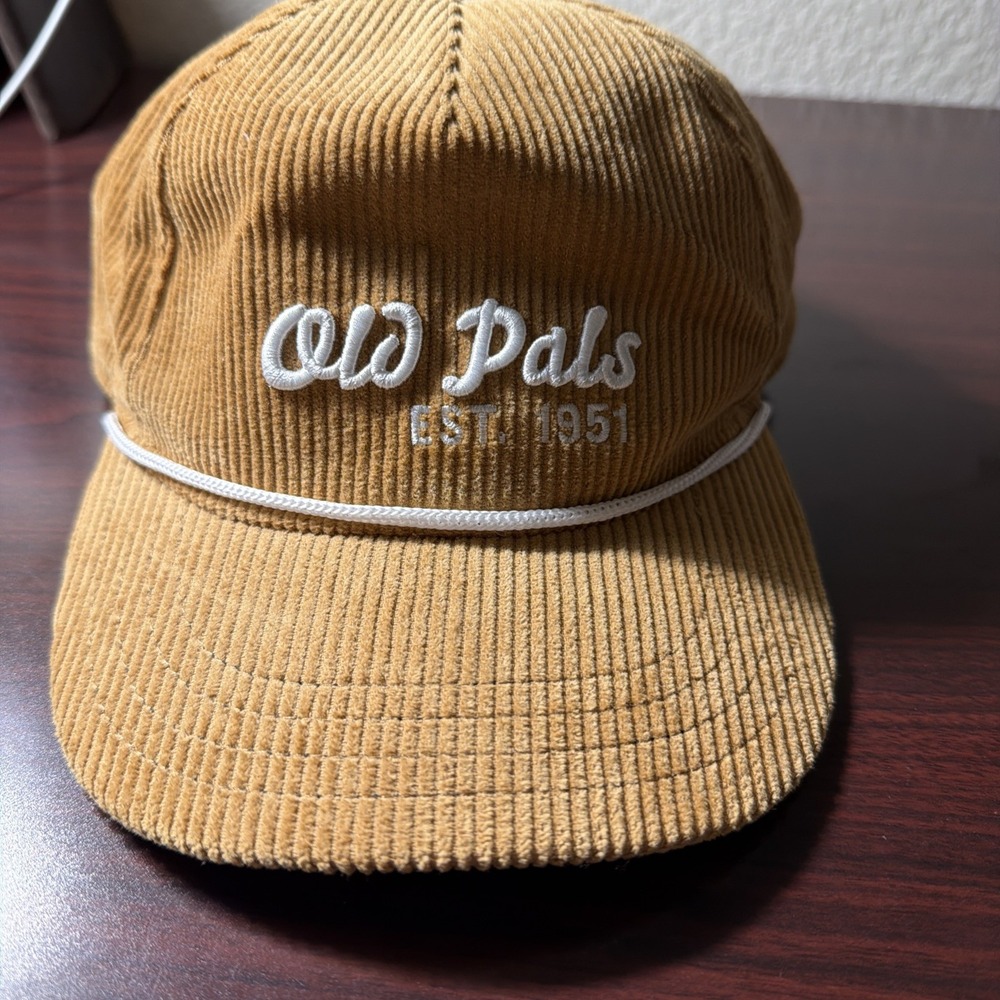 Pukura Old Pals EST 1951 Brow Corduroy Rope Hat!